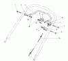 Toro 26680 - Lawnmower, 1990 (0000001-0999999) Listas de piezas de repuesto y dibujos TRACTION CONTROL ASSEMBLY