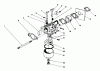 Toro 26682 - Lawnmower, 1989 (9000001-9999999) Listas de piezas de repuesto y dibujos CARBURETOR ASSEMBLY (ENGINE NO. 47PJ8)