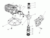 Toro 26682 - Lawnmower, 1989 (9000001-9999999) Listas de piezas de repuesto y dibujos CRANKSHAFT ASSEMBLY (ENGINE NO. 47PJ8)
