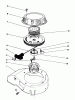 Toro 26682 - Lawnmower, 1989 (9000001-9999999) Listas de piezas de repuesto y dibujos RECOIL ASSEMBLY (ENGINE NO. 47PJ8)