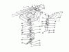 Toro 26682 - Lawnmower, 1990 (0000001-0999999) Listas de piezas de repuesto y dibujos BLADE BRAKE CLUTCH ASSEMBLY