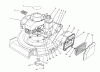 Toro 26682 - Lawnmower, 1990 (0000001-0999999) Listas de piezas de repuesto y dibujos ENGINE ASSEMBLY
