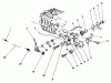 Toro 26683 - Lawnmower, 1990 (0000001-0999999) Listas de piezas de repuesto y dibujos GOVERNOR ASSEMBLY (ENGINE NO. 47PK9-2)