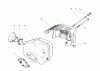 Toro 26683 - Rear Bagger Mower, 1992 (2000001-2999999) Listas de piezas de repuesto y dibujos MUFFLER ASSEMBLY (ENGINE NO. 47PLO-2)