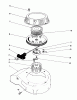 Toro 26683 - Lawnmower, 1991 (1000001-1999999) Listas de piezas de repuesto y dibujos RECOIL ASSEMBLY (ENGINE MODEL NO. 47PL0-2)