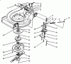 Toro 27500 - Lawnmower, 1992 (2000001-2999999) Listas de piezas de repuesto y dibujos BLADE BRAKE CLUTCH ASSEMBLY