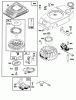 Toro 27501 - Lawnmower, 1992 (2000001-2999999) Listas de piezas de repuesto y dibujos ENGINE GTS-150 77-8990 #3