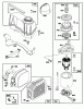 Toro 27501 - Lawnmower, 1992 (2000001-2999999) Listas de piezas de repuesto y dibujos ENGINE GTS-150 77-8990 #4