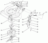 Toro 27502 - Lawnmower, 1991 (1000001-1999999) Listas de piezas de repuesto y dibujos BLADE BRAKE CLUTCH ASSEMBLY