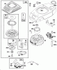 Toro 27502 - Lawnmower, 1991 (1000001-1999999) Listas de piezas de repuesto y dibujos ENGINE GTS-150 77-8990 #3