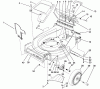 Toro 27502 - Lawnmower, 1991 (1000001-1999999) Listas de piezas de repuesto y dibujos HOUSING ASSEMBLY