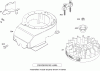 Toro 446E (R48) - R48 Recycling Mower, 2008 (SN 280000001-290999999) Listas de piezas de repuesto y dibujos BLOWER HOUSING ASSEMBLY BRIGGS AND STRATTON 126T02-1841-B1