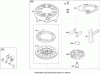 Toro 447E (R48) - R48 Recycling Mower, 2008 (SN 280000001-290999999) Listas de piezas de repuesto y dibujos STARTER ASSEMBLY BRIGGS AND STRATTON 126T05-1840-B1