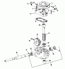 Toro 23201 - 25" Whirlwind Hevi-Duty Lawnmower, 1971 (1000001-1999999) Listas de piezas de repuesto y dibujos 25" & 34" GEAR CASE ASSEMBLY