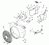Toro 74140 (724-Z) - 724-Z Tractor, 1994 (49000001-49999999) Listas de piezas de repuesto y dibujos BLOWER HOUSING ASSEMBLY