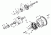 Toro 74140 (724-Z) - 724-Z Tractor, 1994 (49000001-49999999) Listas de piezas de repuesto y dibujos CRANKSHAFT, CAMSHAFT AND FLYWHEEL