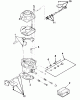 Toro 74140 (724-Z) - 724-Z Tractor, 1995 (590001-599999) Listas de piezas de repuesto y dibujos CARBURETOR COMPONENTS