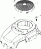 Toro 74360 (Z4200) - TimeCutter Z4200 Riding Mower, 2007 (270000001-270999999) Listas de piezas de repuesto y dibujos BLOWER HOUSING ASSEMBLY KOHLER SV590-0019