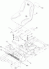 Toro 74365 (Z4235) - TimeCutter Z4235 Riding Mower, 2010 (310000001-310999999) Listas de piezas de repuesto y dibujos SEAT ASSEMBLY
