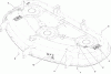 Toro 74373 (Z5030) - TimeCutter Z5030 Riding Mower, 2009 (290004013-290999999) Listas de piezas de repuesto y dibujos 50 INCH DECK ASSEMBLY NO. 117-1291