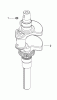 Toro 74373 (Z5030) - TimeCutter Z5030 Riding Mower, 2009 (290004013-290999999) Listas de piezas de repuesto y dibujos CRANKSHAFT ASSEMBLY KOHLER SV720-0039