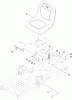 Toro 74386 (ZS 4200) - TimeCutter ZS 4200 Riding Mower, 2012 (SN 312000001-312999999) Listas de piezas de repuesto y dibujos SEAT ASSEMBLY