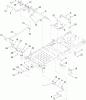 Toro 74390 (ZS 4200TF) - TimeCutter ZS 4200TF Riding Mower, 2012 (SN 312000001-312999999) Listas de piezas de repuesto y dibujos DECK LIFT ASSEMBLY