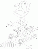 Toro 74390 (ZS 4200TF) - TimeCutter ZS 4200TF Riding Mower, 2012 (SN 312000001-312999999) Listas de piezas de repuesto y dibujos SEAT ASSEMBLY