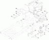 Toro 74399 (Z5020) - TimeCutter Z5020 Riding Mower, 2009 (290000440-290999999) Listas de piezas de repuesto y dibujos ENGINE AND CLUTCH ASSEMBLY