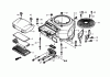 Toro 74425 (Z530) - TimeCutter Z530 Riding Mower, 2007 (270000001-270999999) Listas de piezas de repuesto y dibujos FAN COVER ASSEMBLY HONDA GXV530 EXA2LB
