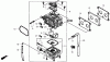 Toro 74434 (ZD530) - TimeCutter ZD530 Riding Mower, 2007 (270000001-270999999) Listas de piezas de repuesto y dibujos CARBURETOR ASSEMBLY HONDA GXV530 EXA2