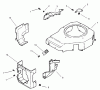 Toro 74601 (17K-44ZX) - 17K-44ZX TimeCutter ZX Riding Mower, 2003 (230000001-230999999) Listas de piezas de repuesto y dibujos BLOWER HOUSING AND BAFFLES ASSEMBLY KOHLER CV 490S-27503
