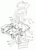 Toro 74601 (17K-44ZX) - 17K-44ZX TimeCutter ZX Riding Mower, 2003 (230000001-230999999) Listas de piezas de repuesto y dibujos ENGINE AND CLUTCH ASSEMBLY