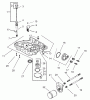Toro 74601 (17K-44ZX) - 17K-44ZX TimeCutter ZX Riding Mower, 2003 (230000001-230999999) Listas de piezas de repuesto y dibujos OIL PAN/LUBRICATION ASSEMBLY KOHLER CV 490S-27503