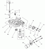 Toro 74601 (Z17-44) - Z17-44 TimeCutter Z Riding Mower, 2001 (210000001-210999999) Listas de piezas de repuesto y dibujos OIL PAN / LUBRICATION ASSEMBLY KOHLER CV 490-27503