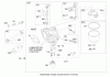Toro 74602 (18-44ZX) - 18-44ZX TimeCutter ZX Riding Mower, 2004 (240000001-240999999) Listas de piezas de repuesto y dibujos CARBURETOR ASSEMBLY BRIGGS AND STRATTON 31M777-0167-E1
