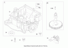 Toro 74602 (18-44ZX) - 18-44ZX TimeCutter ZX Riding Mower, 2004 (240000001-240999999) Listas de piezas de repuesto y dibujos CRANKCASE ASSEMBLY BRIGGS AND STRATTON 31M777-0167-E1