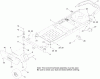 Toro 74620 (3200) - TimeCutter SS 3200 Riding Mower, 2011 (311000001-311999999) Listas de piezas de repuesto y dibujos FRAME, FRONT AXLE AND CASTER WHEEL ASSEMBLY
