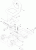 Toro 74620 (3200) - TimeCutter SS 3200 Riding Mower, 2011 (311000001-311999999) Listas de piezas de repuesto y dibujos SEAT ASSEMBLY