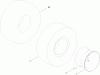 Toro 74622 (4200) - TimeCutter SS 4200 Riding Mower, 2011 (311000001-311999999) Listas de piezas de repuesto y dibujos WHEEL AND TIRE ASSEMBLY NO. 119-3465