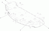 Toro 74704 (ZX480) - TimeCutter ZX480 Riding Mower, 2005 (250000001-250999999) Listas de piezas de repuesto y dibujos DECK ASSEMBLY NO. 108-7174