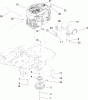 Toro 74704 (ZX480) - TimeCutter ZX480 Riding Mower, 2005 (250000001-250999999) Listas de piezas de repuesto y dibujos ENGINE ASSEMBLY