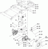 Toro 74824 (ZX6050) - TITAN ZX6050 Zero-Turn-Radius Riding Mower, 2009 (290000001-290999999) Listas de piezas de repuesto y dibujos TRACTION DRIVE ASSEMBLY