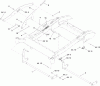 Toro 74830 (ZX4800) - TITAN ZX4800 Zero-Turn-Radius Riding Mower, 2010 (310000001-310999999) Listas de piezas de repuesto y dibujos DECK LIFT ASSEMBLY