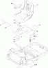 Toro 74830 (ZX4800) - TITAN ZX4800 Zero-Turn-Radius Riding Mower, 2010 (310000001-310999999) Listas de piezas de repuesto y dibujos SEAT ASSEMBLY