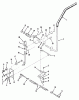 Toro Z1-24OE03 (724-Z) - 724-Z Tractor, 1990 Listas de piezas de repuesto y dibujos TRANSMISSION DRIVE LINKAGE