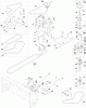 Toro 190-032-101 - 42" Two-Stage Snowthrower, 2006 (260000001-260999999) Listas de piezas de repuesto y dibujos SPINDLE AND BELT ASSEMBLY