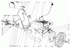 Toro 31302 - Snowhound, 1972 (2000001-2999999) Listas de piezas de repuesto y dibujos ENGINE AND DRIVE ASSEMBLY