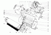 Toro 31412 - Snow Pup, 1972 (2000001-2999999) Listas de piezas de repuesto y dibujos LOWER MAIN FRAME