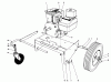 Toro 62923 - 5 hp Lawn Vacuum, 1990 (0000001-0999999) Listas de piezas de repuesto y dibujos ENGINE & BASE ASSEMBLY (MODEL 62912)